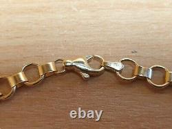 Ladies 9ct 4.6g 19cm Yellow Gold Bracelet HY 105023