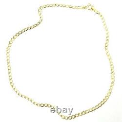 Ladies 9ct Gold Anklet Curb Ankle Chain Bracelet Hallmarked NEW 10 Inches 1.3g