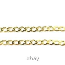 Ladies 9ct Gold Anklet Curb Ankle Chain Bracelet Hallmarked NEW 10 Inches 1.3g