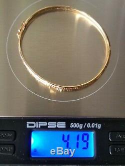 Ladies 9ct Gold Bangle. Not scrapRelisted due to non payer