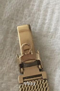 Ladies 9ct Gold Omega Watch