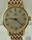 Ladies 9ct Solid Gold Omega Wrist Watch On 9ct Omega Bracelet In Working Order