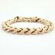 Ladies Bracelet 9ct (375,9k) Rose Gold Curb Link Chain Bracelet