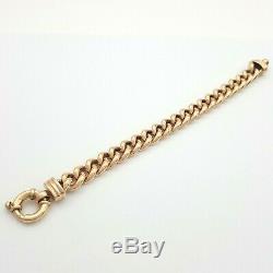 Ladies Bracelet 9ct (375,9K) Rose Gold Curb Link Chain Bracelet