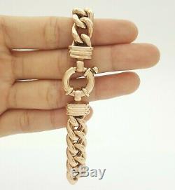 Ladies Bracelet 9ct (375,9K) Rose Gold Curb Link Chain Bracelet