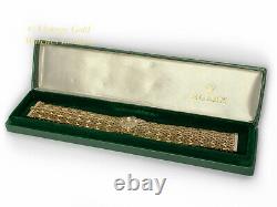 Ladies Rolex Precision Cocktail Watch, 9ct, 1966 On Original 9ct Bracelet