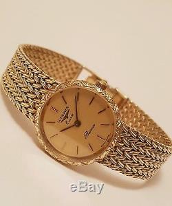 Longines Presence Ladies 9ct Gold Bracelet Watch