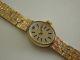 Lovely Vintage 1970s Ladies Tissot 9ct Solid Gold Bracelet Wrist Watch S3370