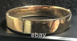 Lovely Vintage 9ct Gold Bangle, - 18.61g