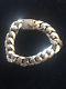 Massive Heavy (101.5 Grams)fully Hallmarked 9ct Gold Curb Bracelet (9.5inch)