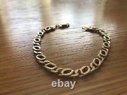 Mens 9ct Gold Bracelet