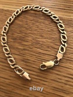 Mens 9ct Gold Bracelet