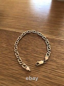 Mens 9ct Gold Bracelet