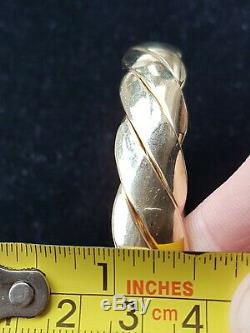 Mens 9ct Gold Stunning Bracelet. 92.4 Grams