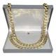 Mens 9ct Gold Xp 12mm Curb Set, Bracelet 9 Chain 24 Classic Curb Set