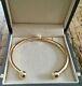 Mens 9ct Solid Gold Heavy Torque Bangle Bracelet 45.5g Boxed New Large Size