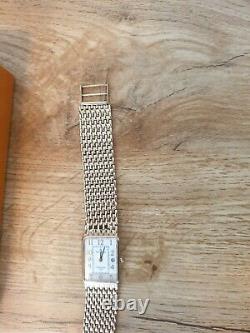 Mens, Sovereign 9ct Gold Watch For Sale