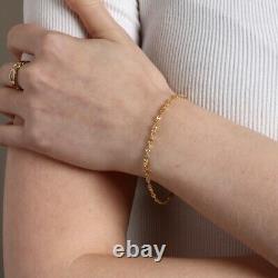 New 9ct Yellow Gold Gucci/Anchor Link Ladies Bracelet 190mm(7.5) 9ct gold Fo