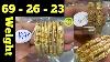 New Gold Bangles Latest Tyre Bangles 69 Gram 26 Gram 23 Gram