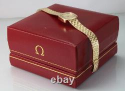 OMEGA Watch 9ct 9k Solid Gold Case and Bracelet, Omega Box, 6m Warranty (1426)