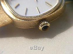 Omega 9ct Gold Ladies Watch & Bracelet