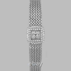Omega Diamond Bracelet Watch Ladies Vintage 9ct Gold 1960's Watch 1.20ct diamond