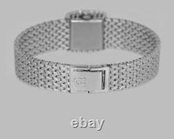 Omega Diamond Bracelet Watch Ladies Vintage 9ct Gold 1960's Watch 1.20ct diamond