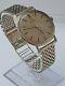 Omega Geneve 9ct Gold Men's Watch With 9ct Gold Bracelet And Omega Box