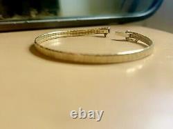 Omega Gold 9ct Bangle Bracelet Barely Worn