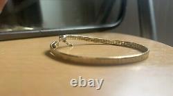 Omega Gold 9ct Bangle Bracelet Barely Worn