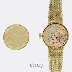 Omega Gold Watch- Vintage 1970s Omega Ladies Bracelet Watch 9ct Yellow Gold