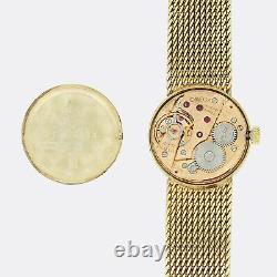 Omega Gold Watch Vintage Omega Ladies Manual Bracelet Watch 9ct Yellow Gold