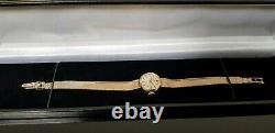 Omega Vintage 1960's Ladies 9ct Gold Hand Wound Mechanical Bracelet Watch