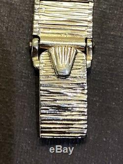 Original vintage Ladies 9ct Gold Rolex Watch bracelet 9ct with original box