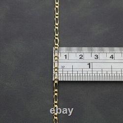 Pre-Owned 9ct Gold 7.5 Inch Long & Short 11 Link Bracelet 190mm(7.5)