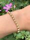 Pre-loved 9ct Gold Bead Adjustable Bracelet