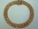 Pretty 9ct Gold Flat Fancy Linked Ladies Bracelet 7.25 Inches