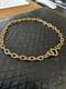 Rare 1960 Vintage 9k Gold Cable Link Bracelet Chester Hallmark -unisex, 19.5cm