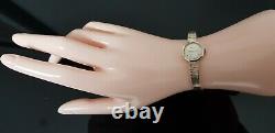 Rolex Precision Vintage 1960's 9ct Gold Mechanical Ladies Bracelet Watch