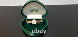 Rolex Precision Vintage 1960's Ladies 9ct Gold Mechanical Watch in Rolex Box