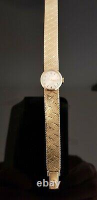 Rolex Precision Vintage 9ct Gold Mechanical Ladies Bracelet Watch in Rolex Box