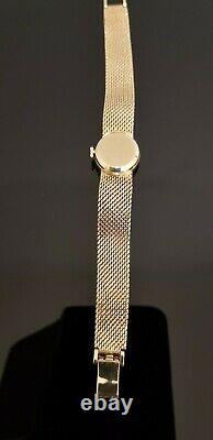 Rolex Precision Vintage 9ct Gold Mechanical Ladies Bracelet Watch in Rolex Box