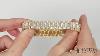Rolex Style 9ct Gold Iced Out Presidential Bracelet Tr3