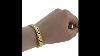 Rolex Style 9ct Yellow Gold Bracelet 9mm Hatton Jewellers London I17