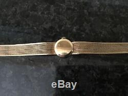 Rolex Tudor Royal Ladies 9k Y/gold Cocktail Dress Watch. Original 9ct Bracelet