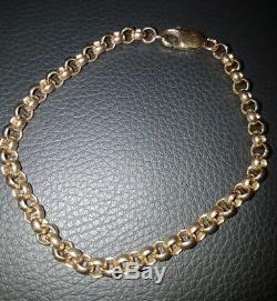 Scrap gold 9 Ct Gold Solid Bracelet 19 grams