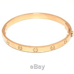 Screw Love Bangle Heavy Handmade Bracelet 25g UK Hallmarked 9ct Gold B356