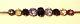 Small Victorian Antique Multi Gemstone Rose Gold Bracelet 15 Cm Petite Wrist