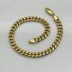 Solid 9ct Gold 5mm Cuban Link Miami Curb Chain Bracelet 7.5 Inch New