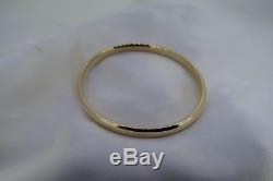 Solid 9ct Gold Bangle